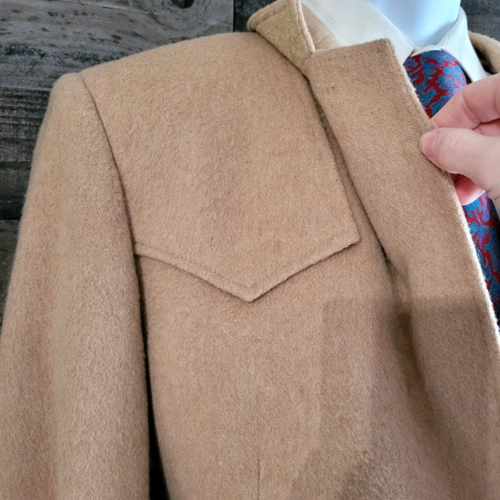 Sheplers Wool/Cashmere Blend Sport Coat 44L - Picture 7 of 12